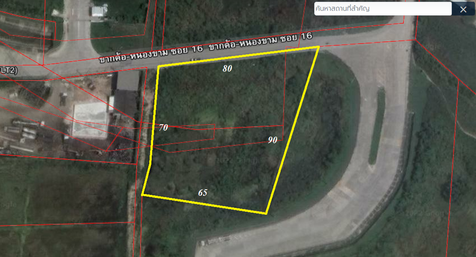 For rent land in Si Racha, Chonburi