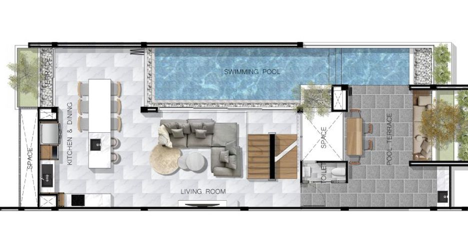 Villa zum Kauf mit 3 Zimmer in Thalang, Phuket