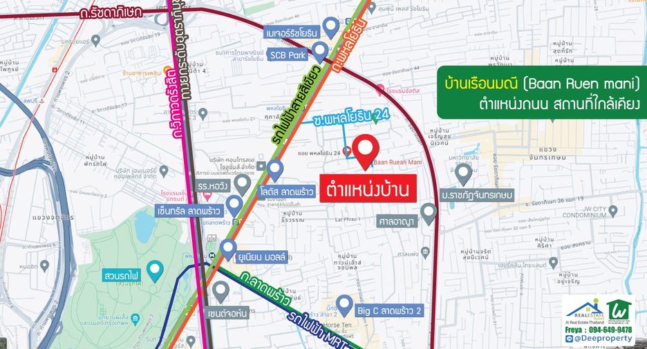 For sale 8 bedrooms house in Chatuchak, Bangkok