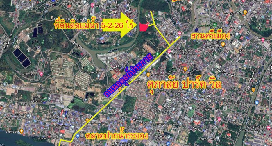 Grundstück zum Kauf in Mueang Rayong, Rayong