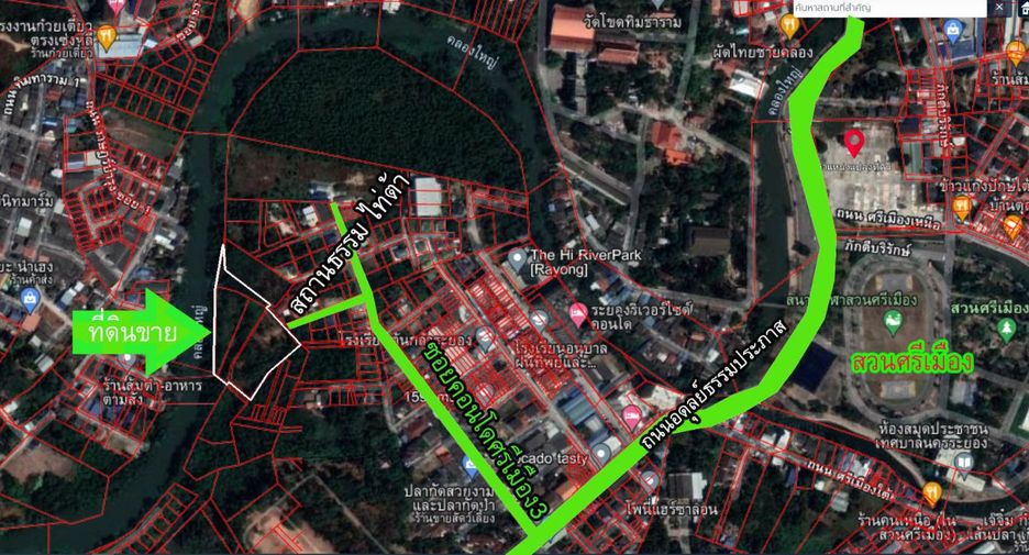 Grundstück zum Kauf in Mueang Rayong, Rayong