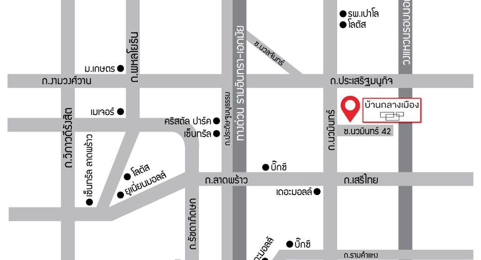 For sale 3 bedrooms house in Bueng Kum, Bangkok