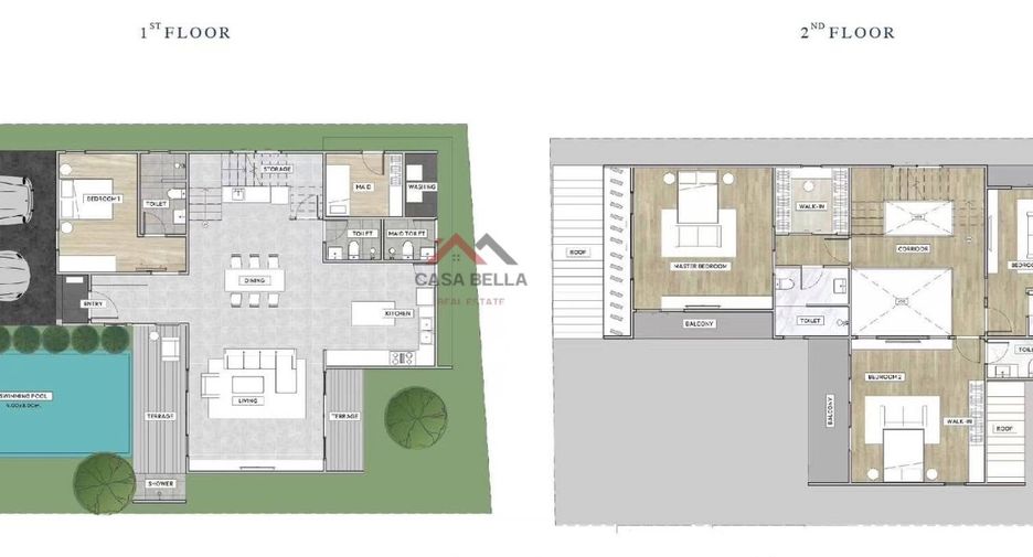 Villa en venta de 4 habitaciones en Bang Lamung, Chonburi
