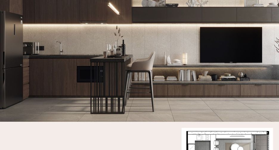 Condo en venta de 1 habitaciones en Sattahip, Chonburi