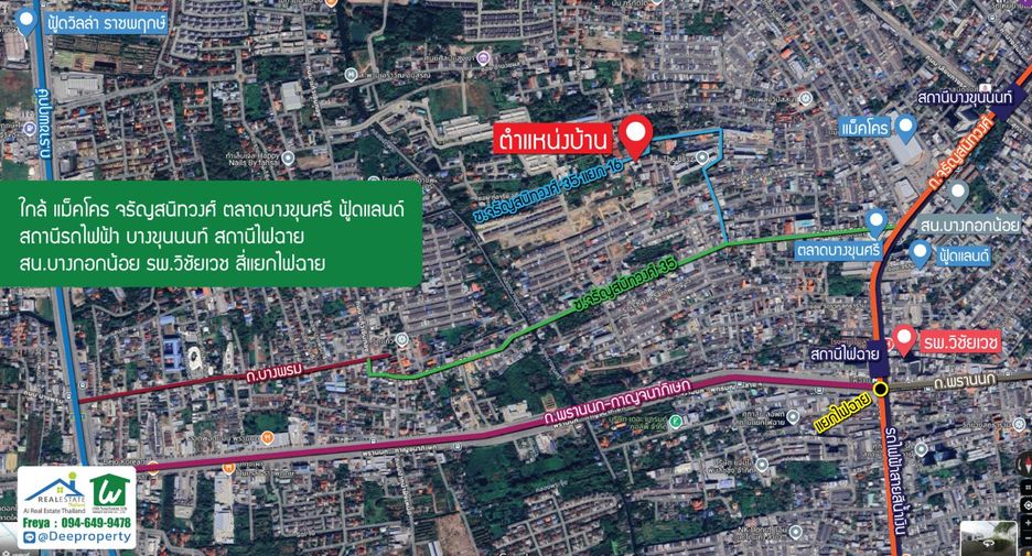 For sale 6 bedrooms house in Bangkok Noi, Bangkok