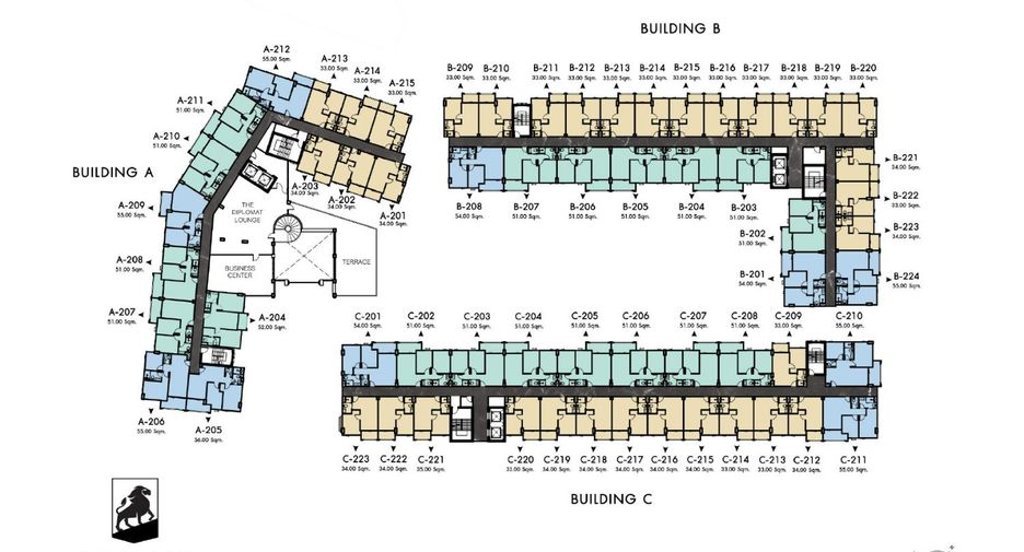 For sale 2 bedrooms condo in Bang Lamung, Chonburi
