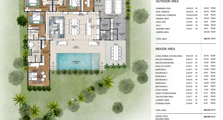 For sale 3 bedrooms villa in Thalang, Phuket