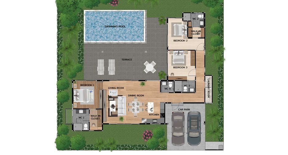 For sale 3 bedrooms villa in Hua Hin, Prachuap Khiri Khan
