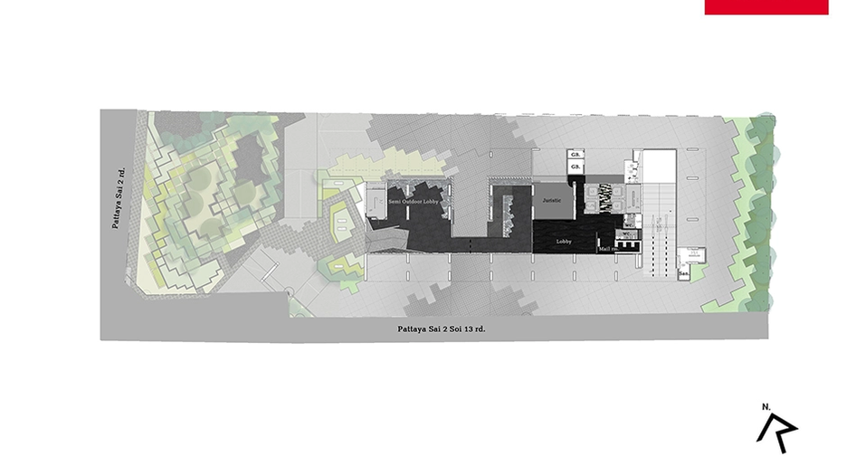 Condo en alquiler de 1 habitaciones en Bang Lamung, Chonburi