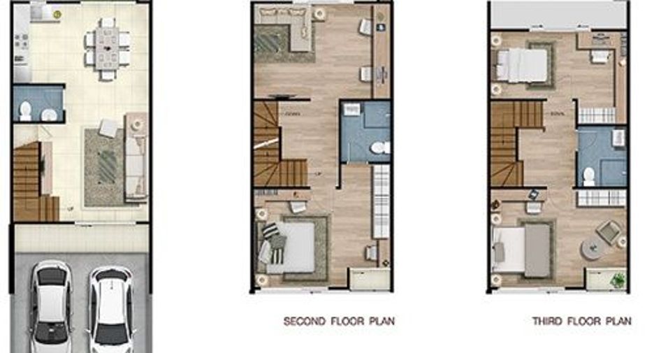 For rent 4 ベッドルーム townhouse in Suan Luang, Bangkok