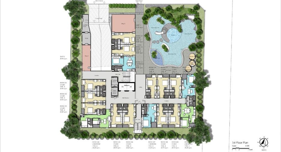 For sale 1 bed apartment in Bang Lamung, Chonburi