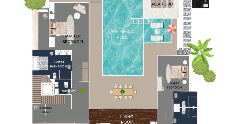 For sale 4 bedrooms villa in Hua Hin, Prachuap Khiri Khan