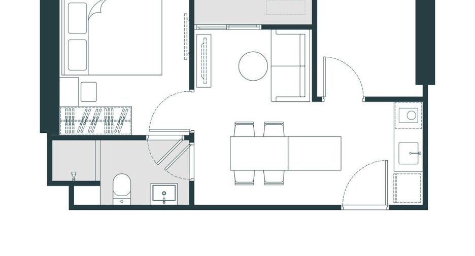 À vendre 1 chambre condo à Rat Burana, Bangkok