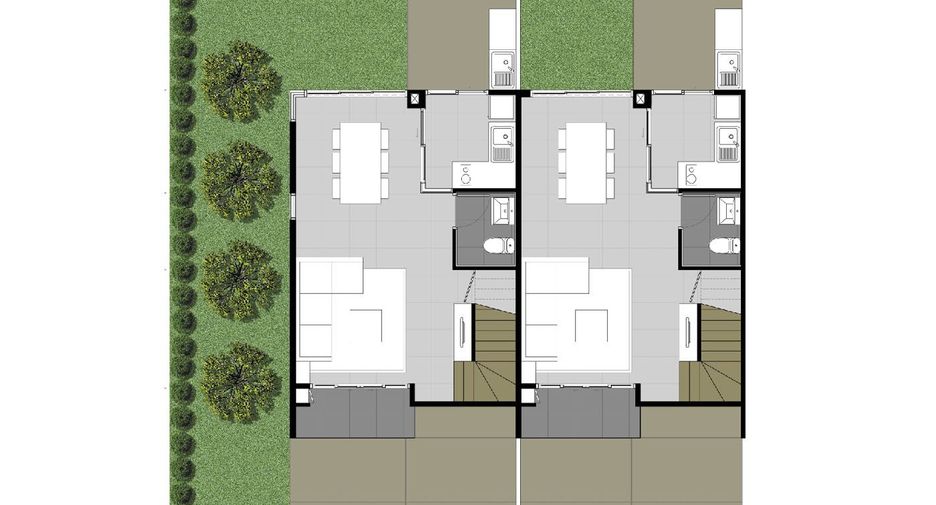 For sale 3 bedrooms townhouse in Suan Luang, Bangkok