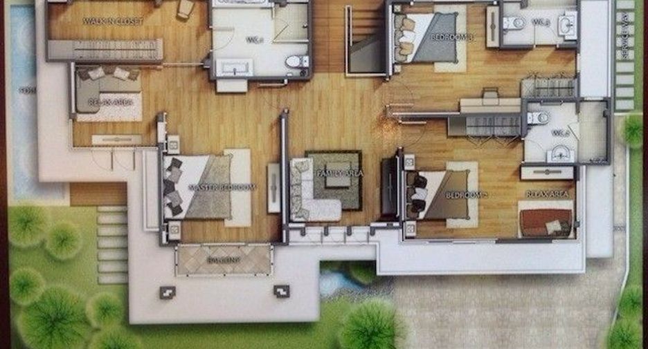 Casa en venta de 4 habitaciones en Mueang Nonthaburi, Nonthaburi