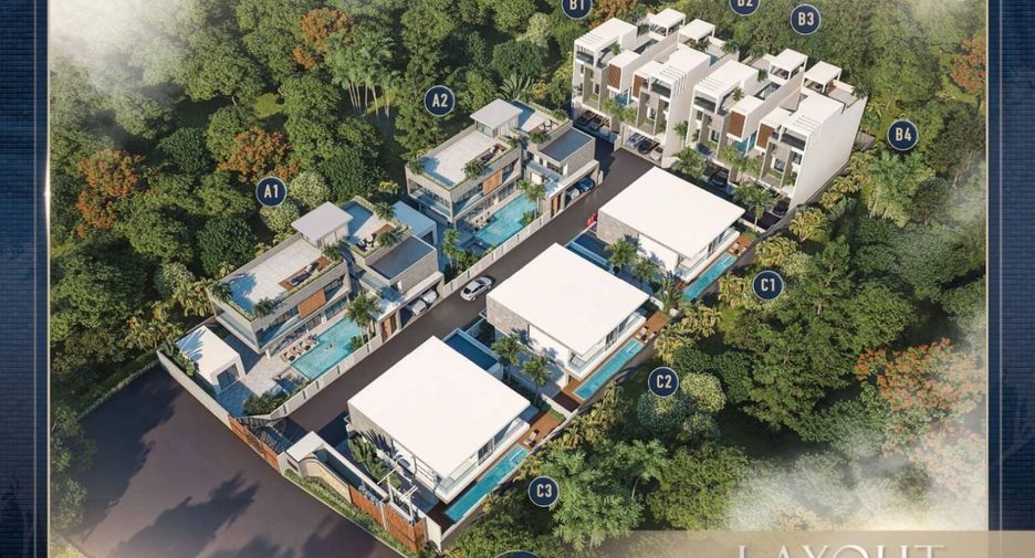 Villa en venta de 4 habitaciones en Sattahip, Chonburi