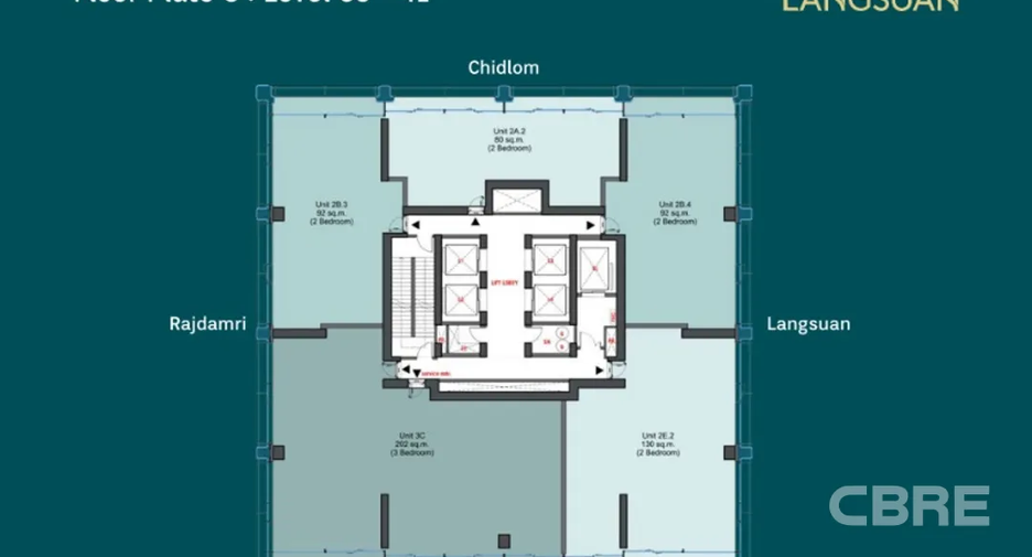 For sale 2 bedrooms condo in Pathum Wan, Bangkok
