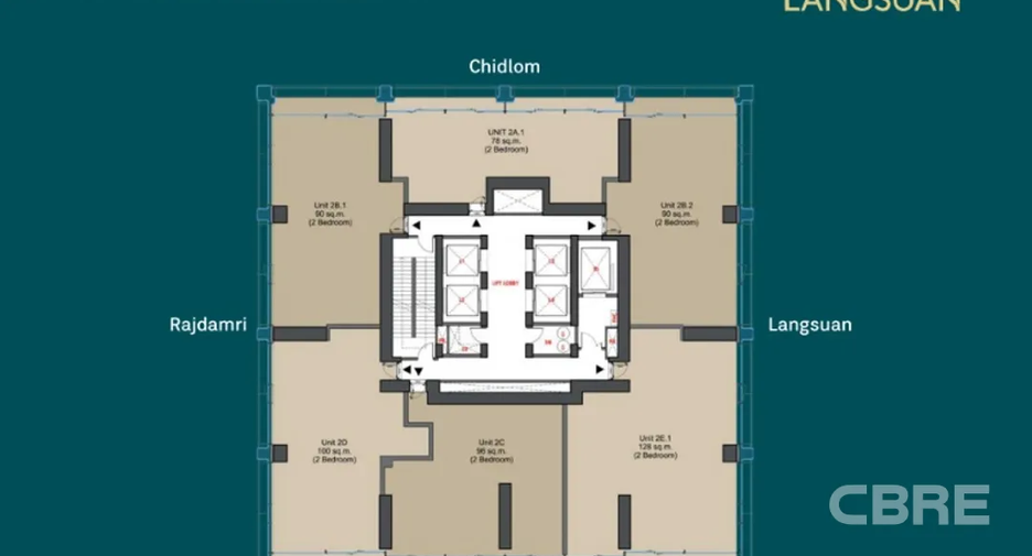 For sale 2 bedrooms condo in Pathum Wan, Bangkok
