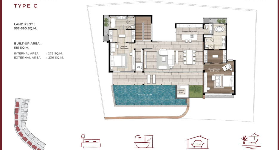 ขาย 4 ห้องนอน วิลล่า ใน ถลาง, ภูเก็ต