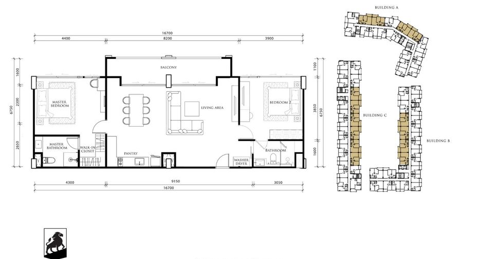 Condo en venta de 1 habitaciones en Bang Lamung, Chonburi