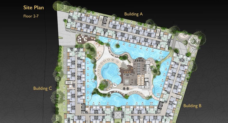 Продажа 1 кровать кондо в Банг Ламунг, Чонбури