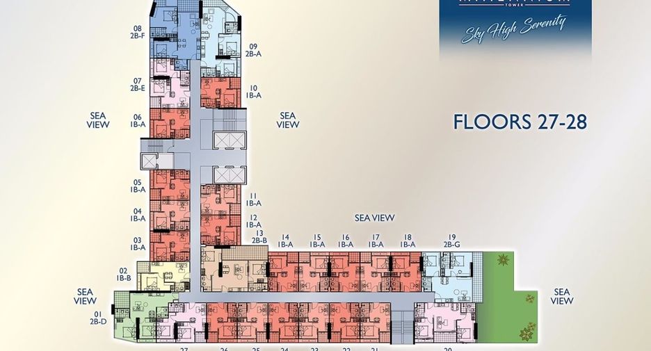 À vendre 1 chambre condo à Bang Lamung, Chonburi