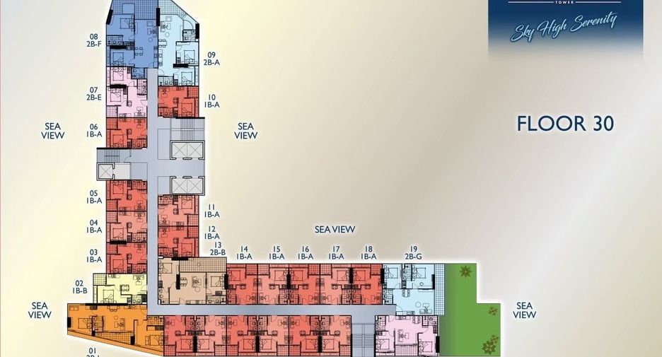 À vendre 1 chambre condo à Bang Lamung, Chonburi