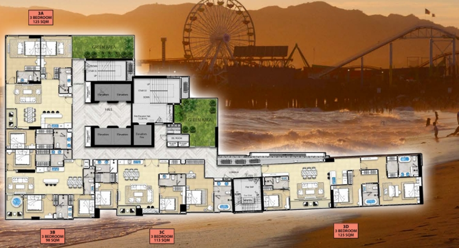 For sale 1 bed condo in Bang Lamung, Chonburi