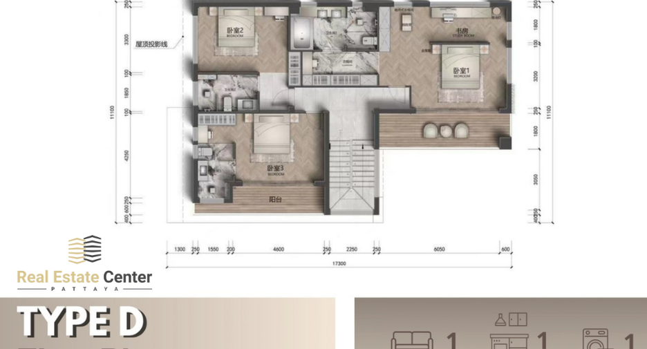 Villa en venta de 4 habitaciones en Bang Lamung, Chonburi