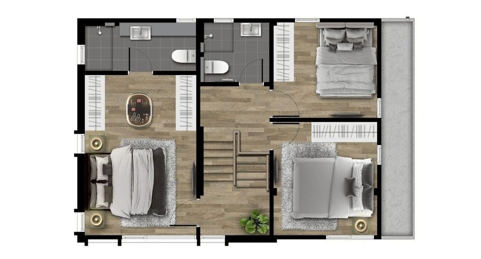 For sale 3 bedrooms house in Taling Chan, Bangkok