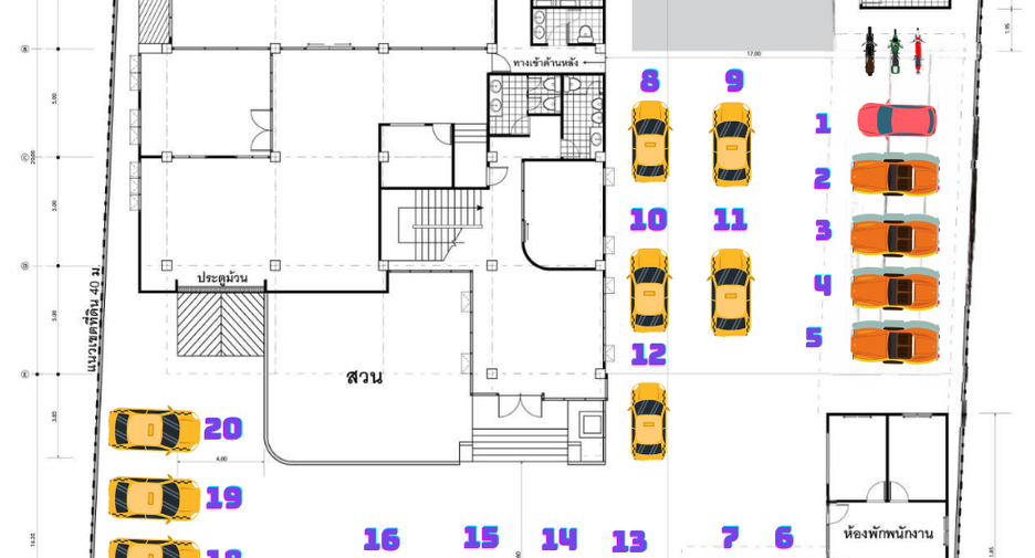 For rent and for sale 10 bedrooms retail Space in Bang Khen, Bangkok
