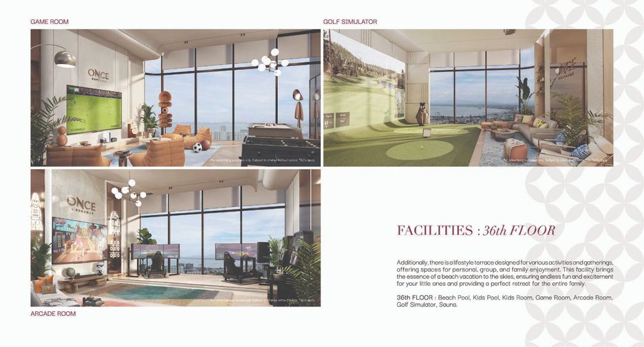 For sale 1 Beds condo in Bang Lamung, Chonburi