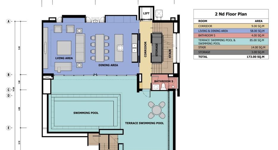 Casa en alquiler de 4 habitaciones en Watthana, Bangkok