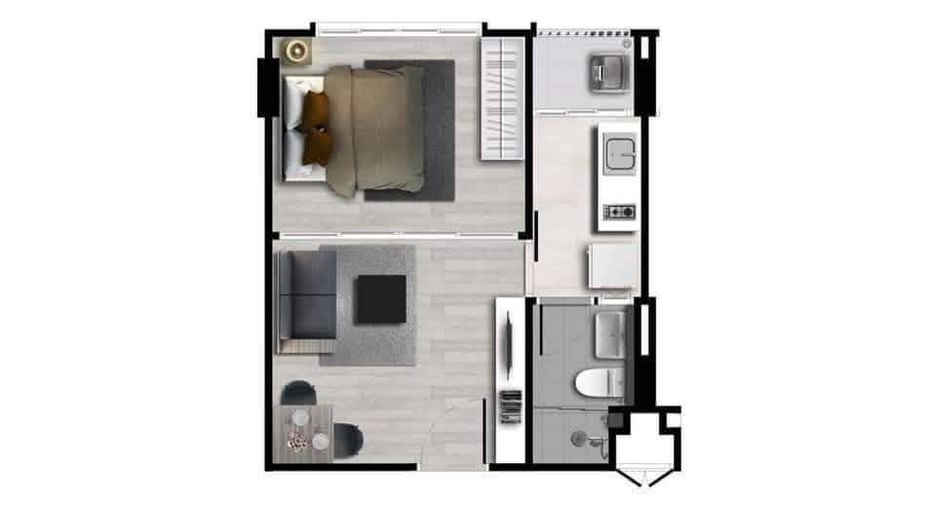For sale 1 bed condo in Mueang Chiang Mai, Chiang Mai