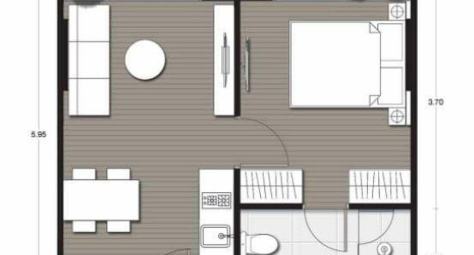 For rent and for sale 1 bed condo in Khlong Toei, Bangkok