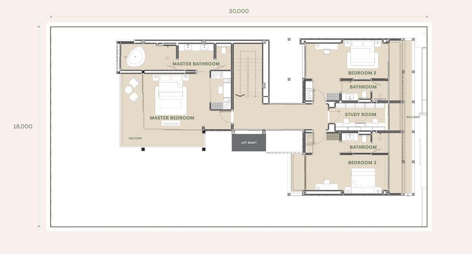 For sale 3 bedrooms villa in Thalang, Phuket