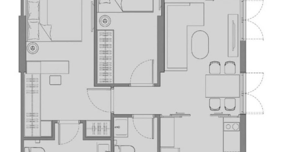 For rent 2 ベッドルーム condo in Watthana, Bangkok