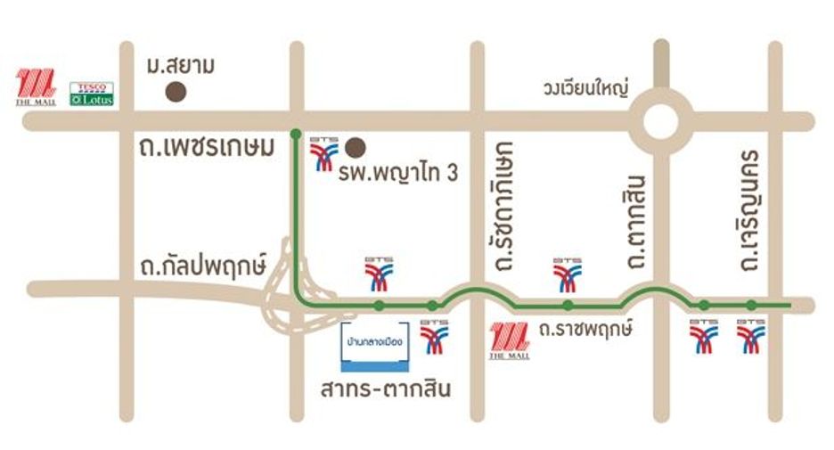 For sale 3 bedrooms townhouse in Chom Thong, Bangkok