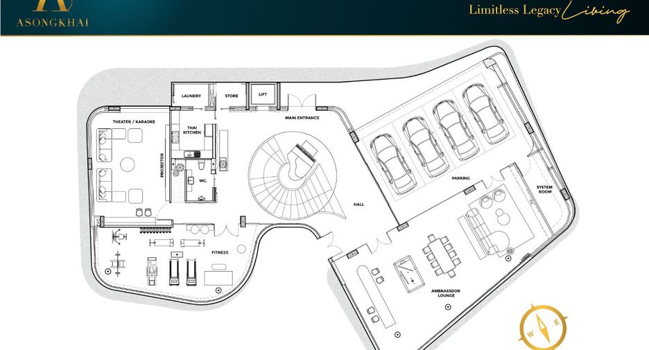 Villa en venta de 5 habitaciones en Pratumnak, Pattaya