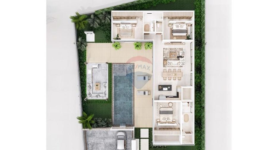 Villa en venta de 3 habitaciones en Ko Samui, Surat Thani