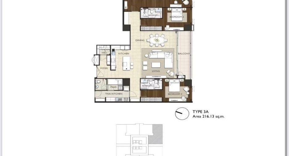 À louer et à vendre 5 chambres appartement à Pathum Wan, Bangkok