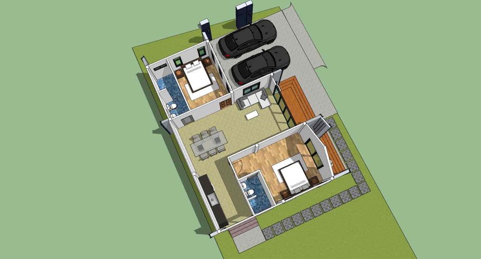 For sale 2 bedrooms house in Klaeng, Rayong