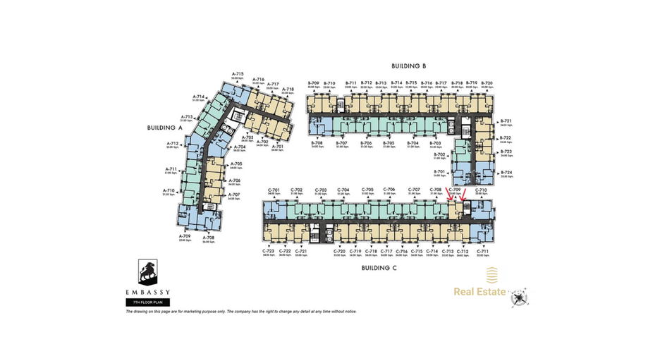 For sale 1 bed condo in Jomtien, Pattaya