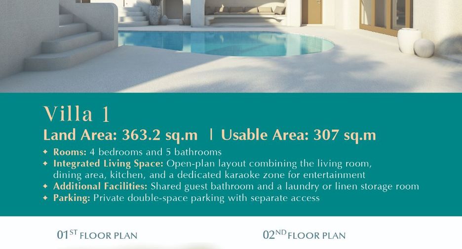 Villa en venta de 4 habitaciones en Jomtien, Pattaya