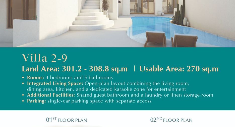 Villa en venta de 4 habitaciones en Jomtien, Pattaya