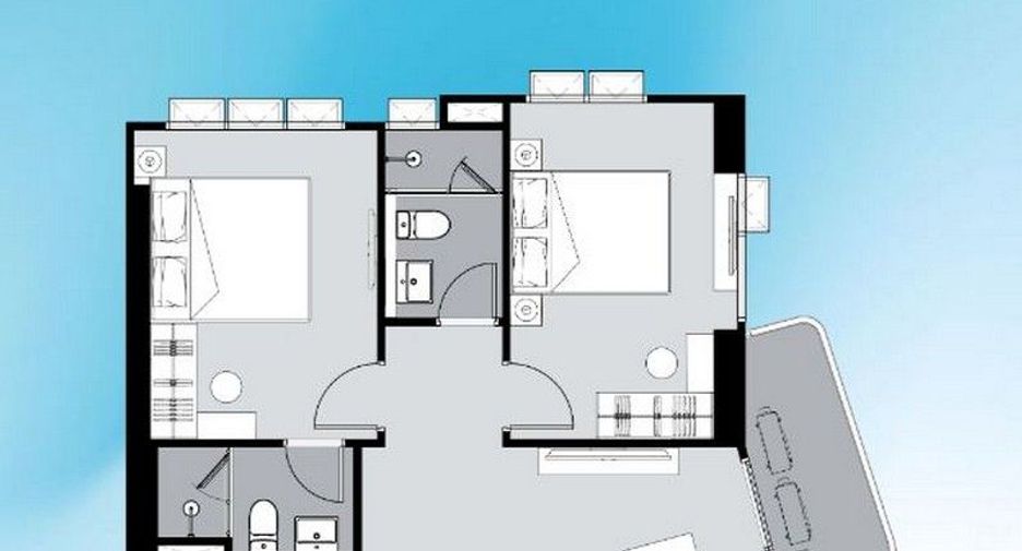 Wohnung zum Kauf mit 1 Zimmer in Hua Hin, Prachuap Khiri Khan