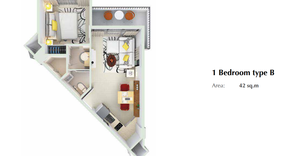 For sale 1 bed serviced apartment in Thalang, Phuket