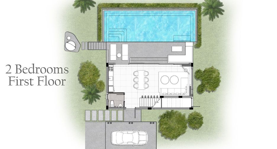 Villa zum Kauf mit 2 Zimmer in Kathu, Phuket