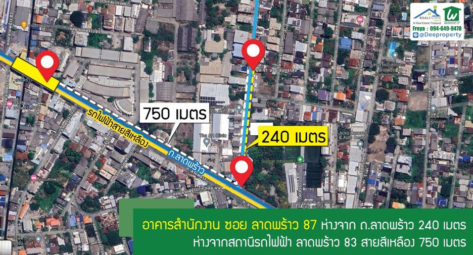 Büro zum Kauf in Wang Thonglang, Bangkok