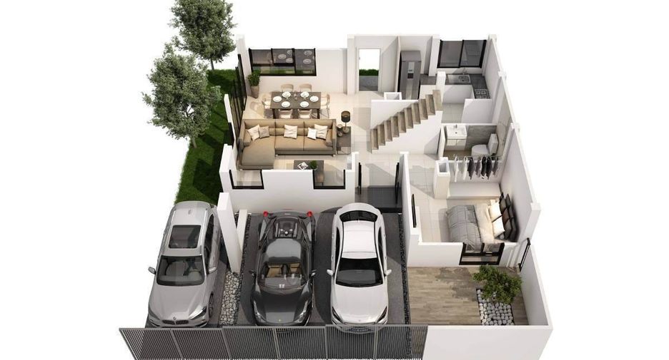 For rent and for sale 4 bedrooms house in Prawet, Bangkok